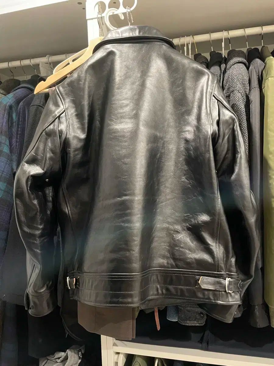 リアルシモンズ 1930s スポーツジャケット チャシン ホースハイド 3XL