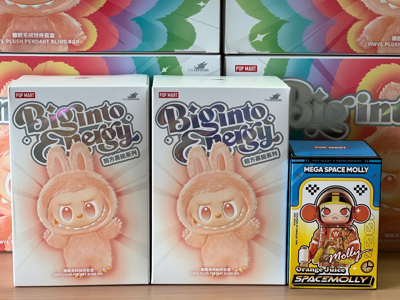 ⭐️【正規品 未開封】Labubu Big into Energy 2ピース ＆Pop Mart