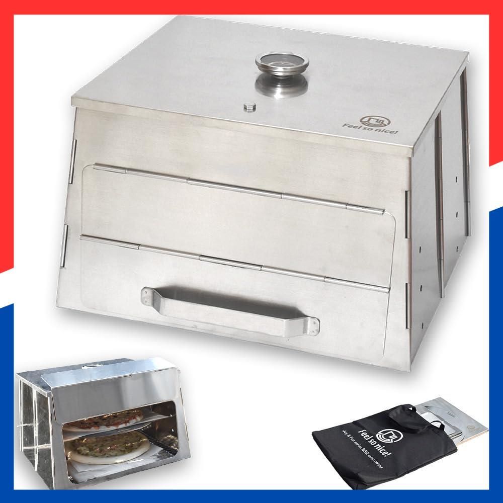 ピザ窯 持ち運びOK アウトドア ステーキ バーベキュー ピザ窯 持ち運び