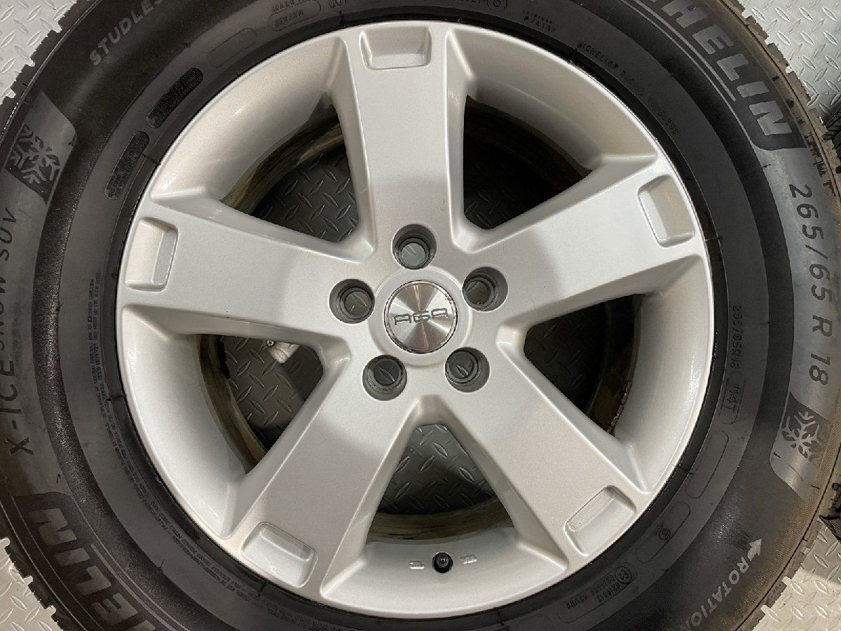 X ICE SNOW SUV 265 65 R 18 スタッドレス AGA 18インチ 41 21年製 バリ溝 ナット ディフェンダー等 KTT 701