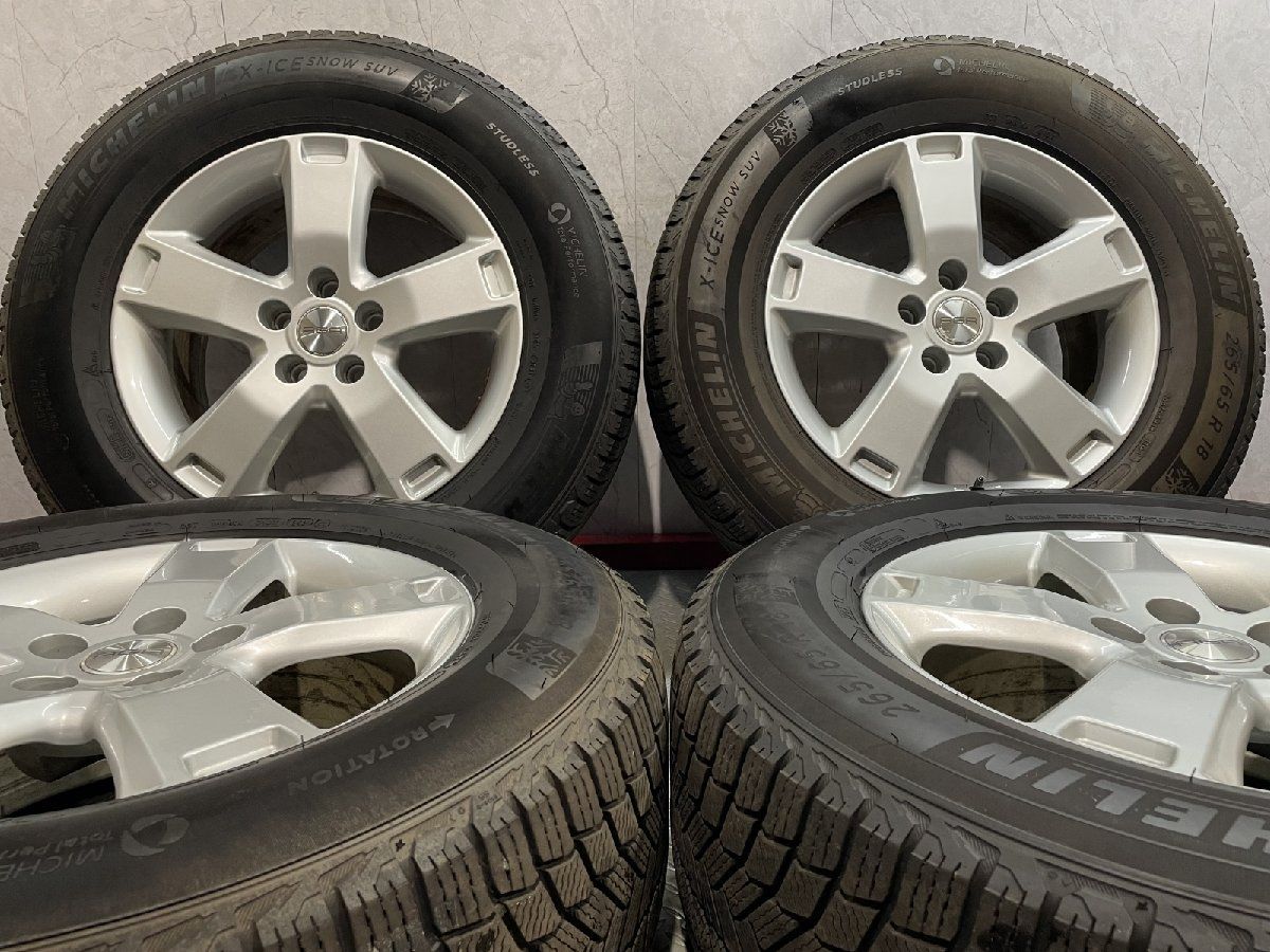 X ICE SNOW SUV 265 65 R 18 スタッドレス AGA 18インチ 41 21年製 バリ溝 ナット ディフェンダー等 KTT 701