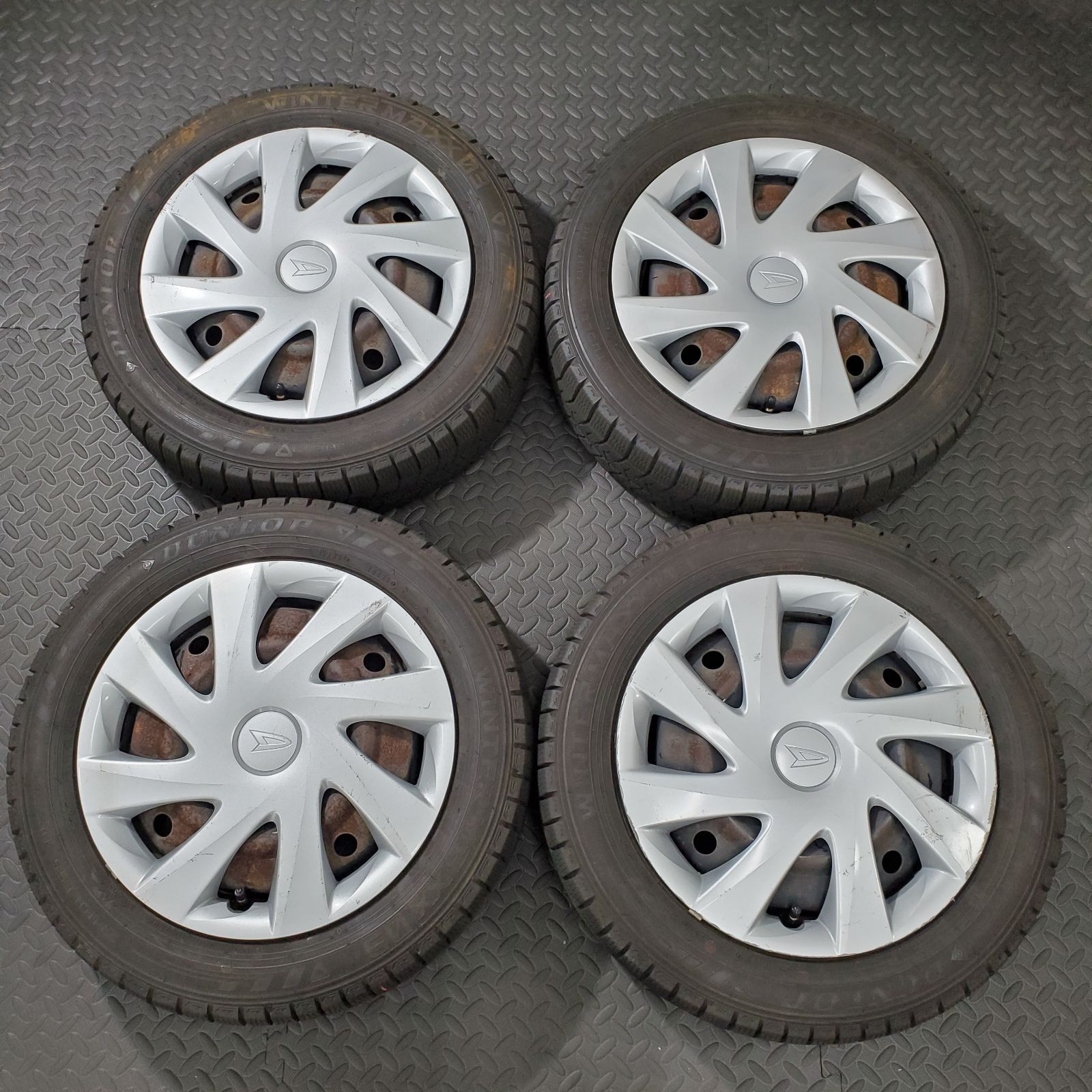 21年製 155 65 R 14 ダンロップ ウィンターマックス WM 03 ダイハツ タント ムーヴ ミラ コンテ スタッドレスタイヤ 1191