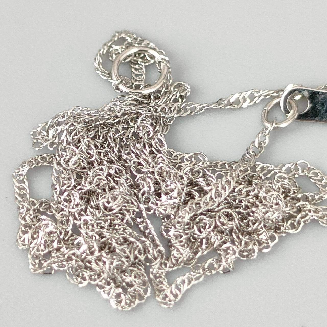 ☆優☆　Pt850スクリューネックレス Pt850 プラチナ スクリューネックレス 0.7g 40.5㎝ D497 - メルカリ