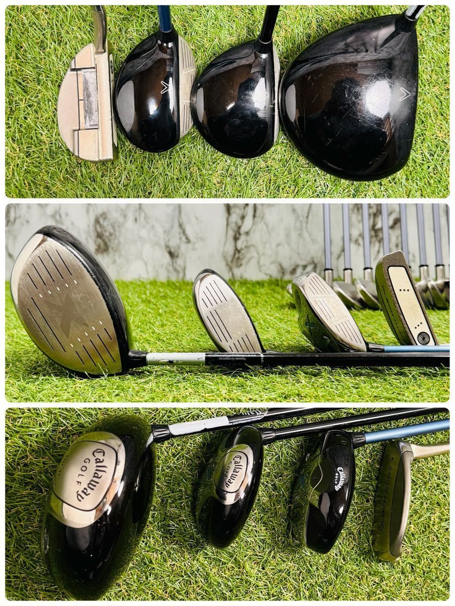 【良品】初心者推奨 キャロウェイ Xシリーズ レディースゴルフセット 12本 L 良品】初心者推奨 キャロウェイ Xシリーズ レディースゴルフセット 12