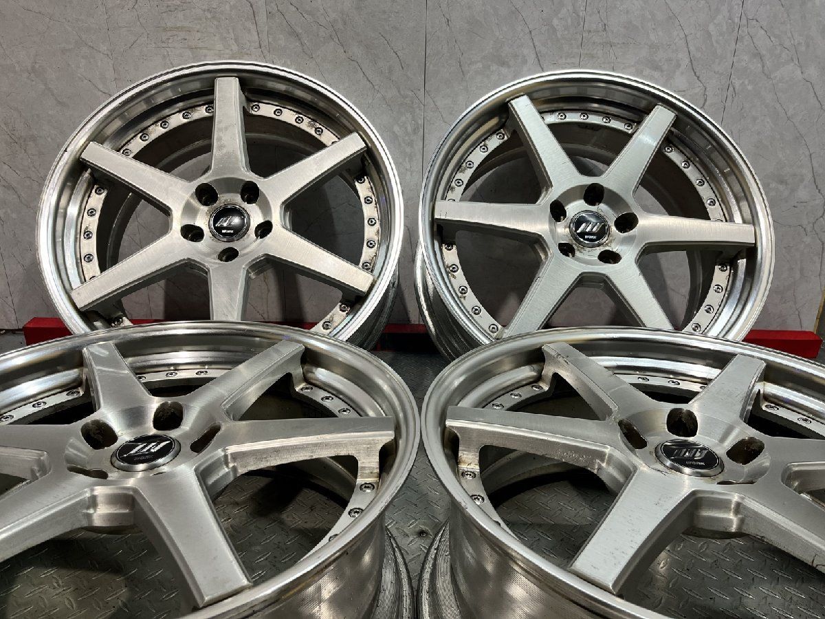 WORK ZEAST ST1 ZE1 ワーク ジースト 社外ホイール 20インチ 4本 8.5