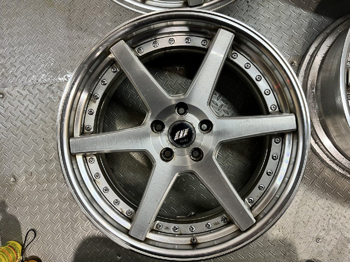 WORK ZEAST ST 1 ZE ワーク ジースト 社外ホイール 20インチ 4本 8 3 49 6スポーク KHZ 006