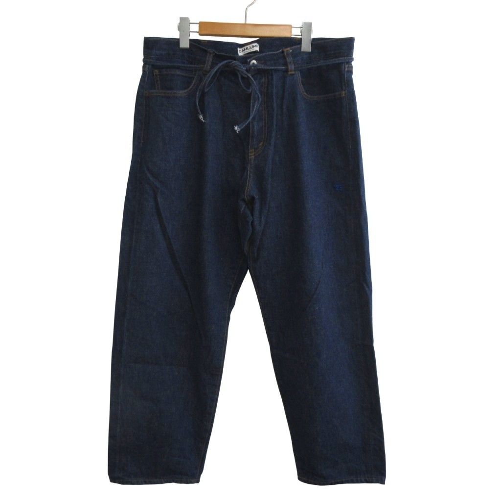 カウラム CAHLUMN by A.H 長谷川昭雄 Selvedge Denim Pant Baggy