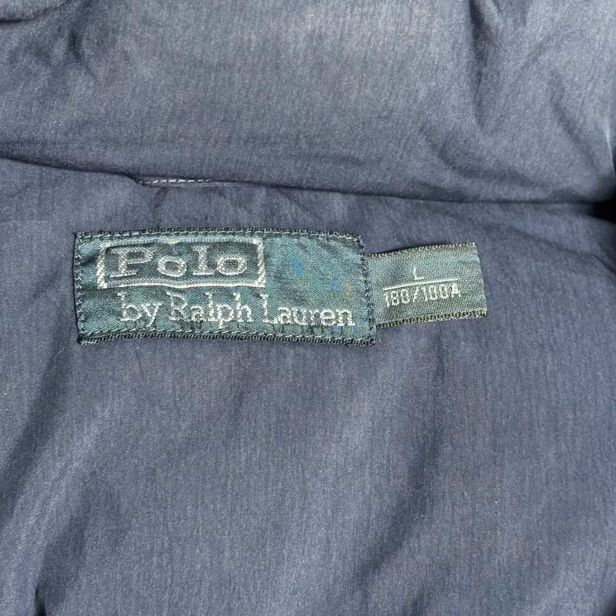 L POLO RALPH LAUREN ポロラルフローレン ダックダウン ネイビー ダウン