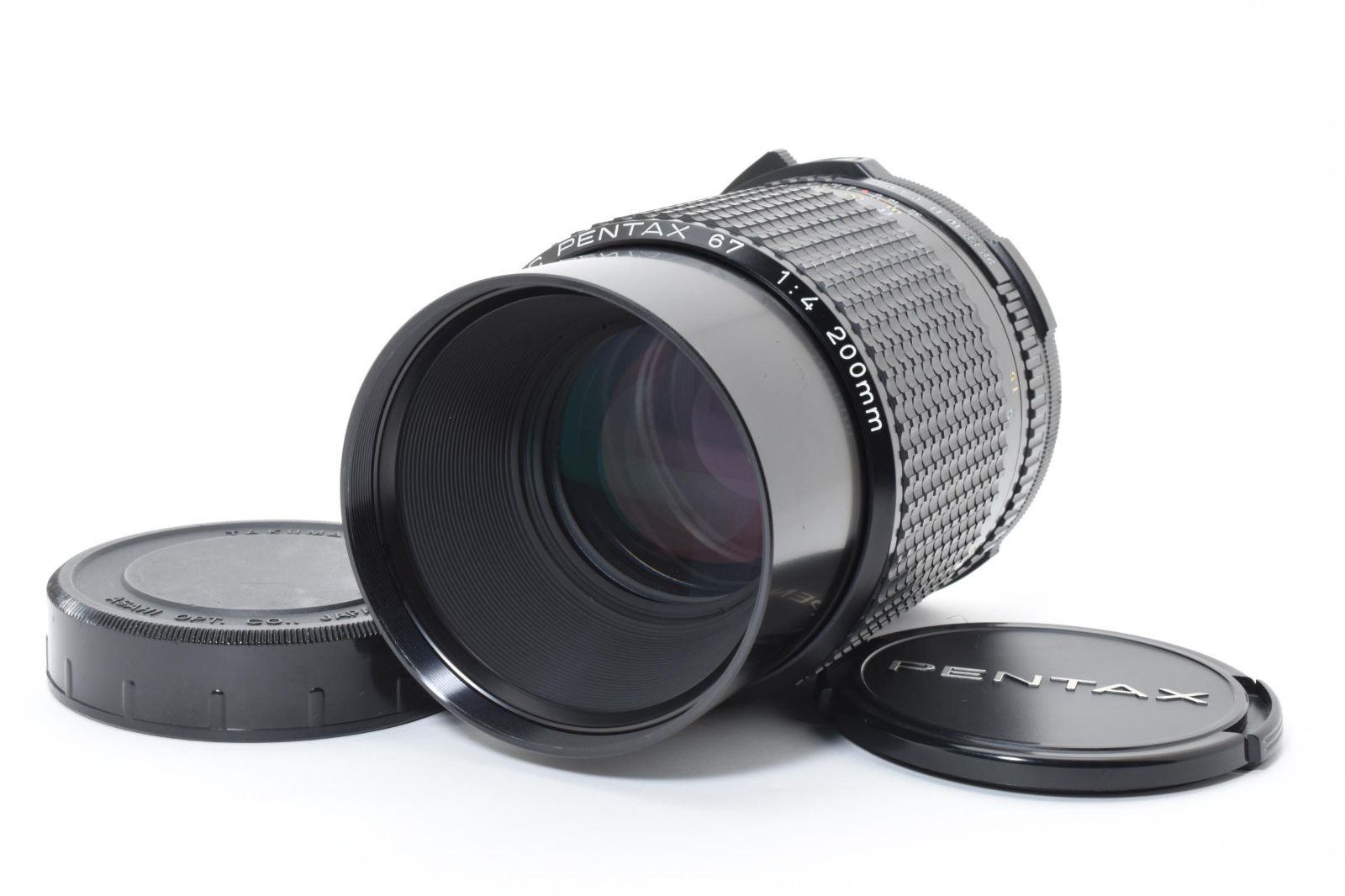 美品】PENTAX／ペンタックス SMC PENTAX 67 200mm F4 中望遠レンズ
