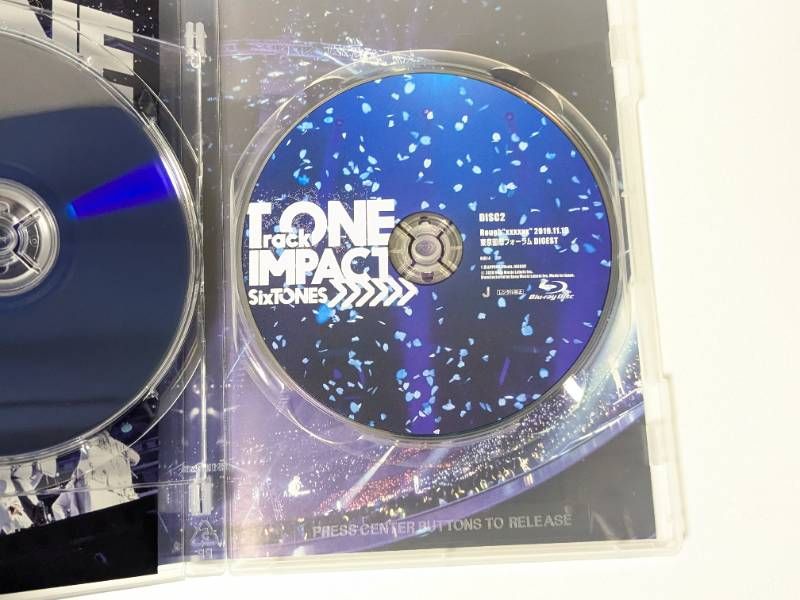 SixTONES ライブBlu-ray 通常盤 3本セット Track ONE IMPACT / on eST