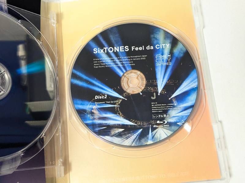 SixTONES ライブBlu-ray 通常盤 3本セット Track ONE IMPACT / on eST