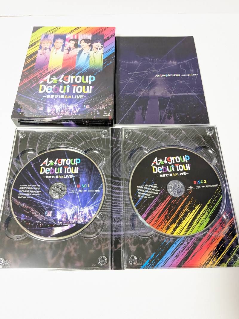 Aぇ!group Debut Tour ～世界で1番AぇLIVE～ 初回盤 Blu-ray - メルカリ