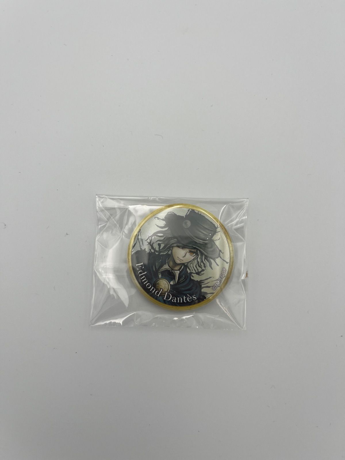 FGO 霊基召喚缶バッジ 巌窟王モンテ・クリスト伯爵 イドモン 霊基缶