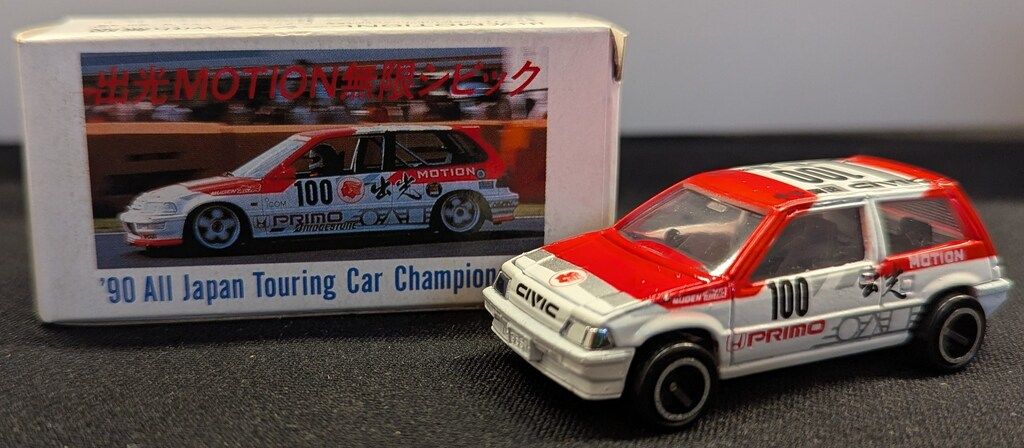 トミー トミカ 出光興産特注 出光 MOTION 無限シビック 90 全日本ツーリングカー選手権 17-5-21