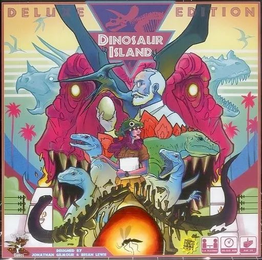 ボードゲーム ダイナソー アイランド 版 英語版 Dinosaur Island Deluxe Edition