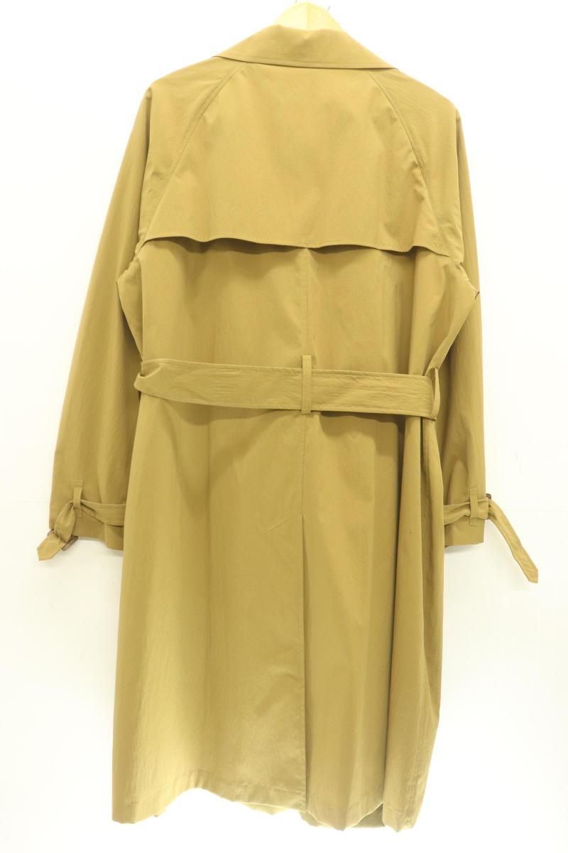 ES S メンズトレンチコート 1 トレンチコート ES S 1 キャメル おうどいろ 無地