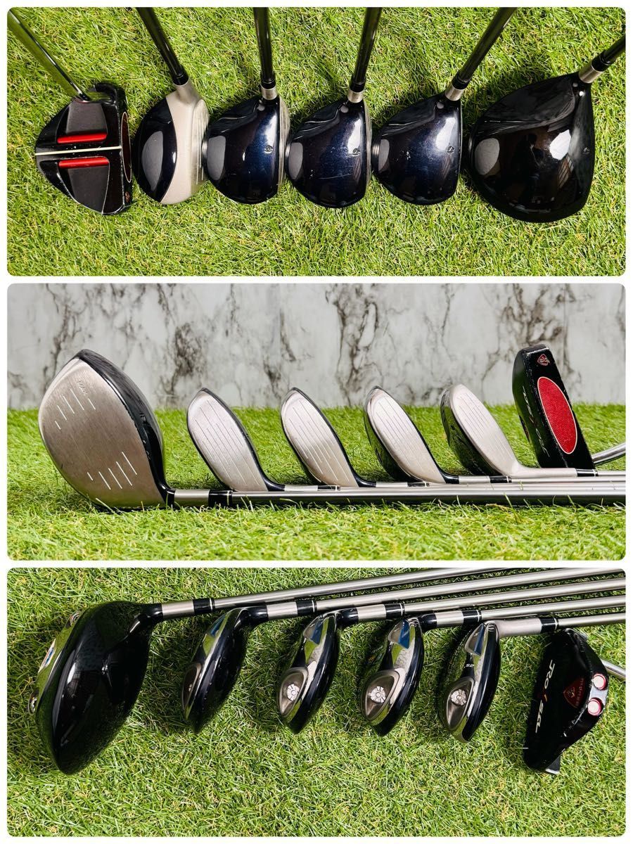 CB無し】テーラーメイド r7&バーナー レディースゴルフセット 11本 L