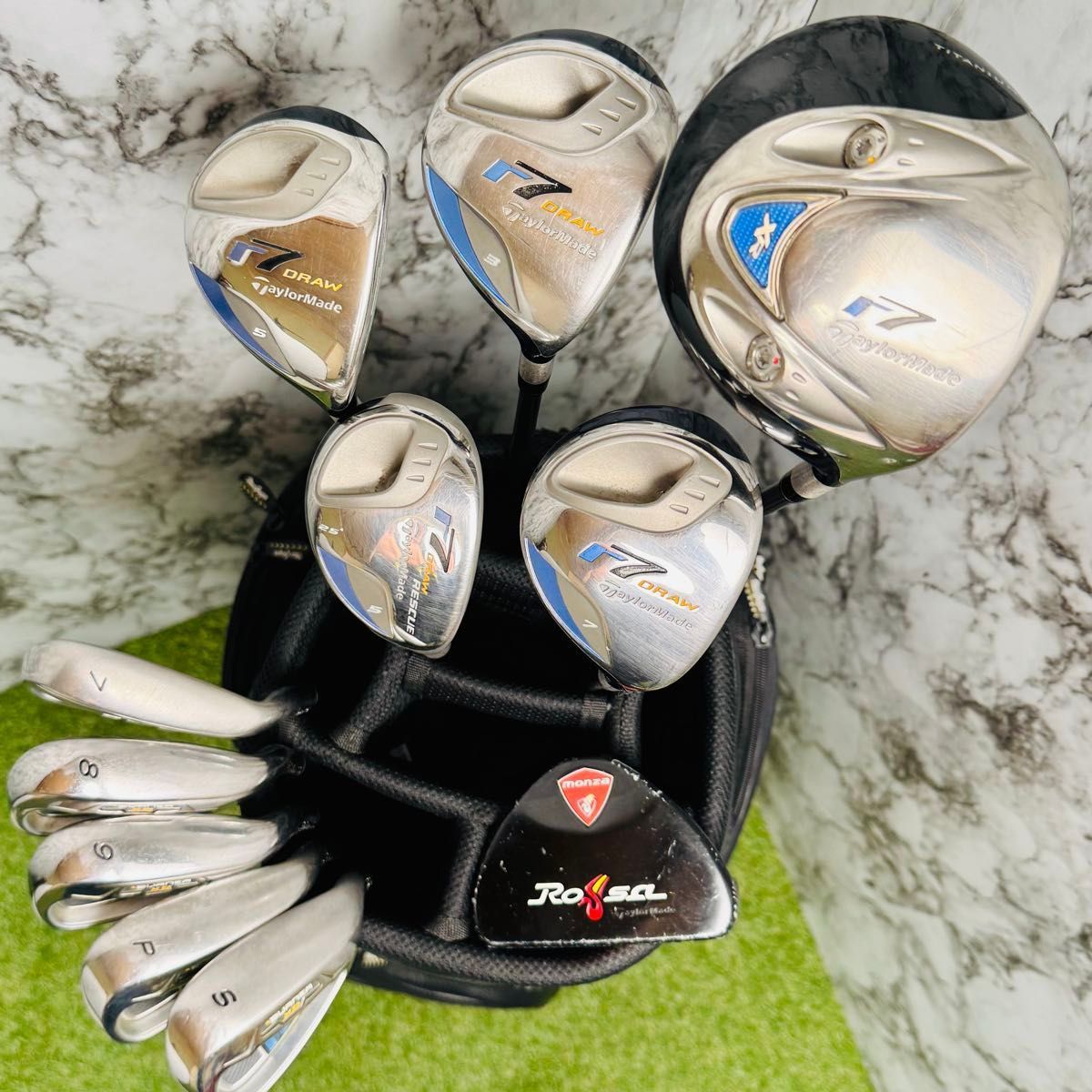 CB無し】テーラーメイド r7&バーナー レディースゴルフセット 11本 L