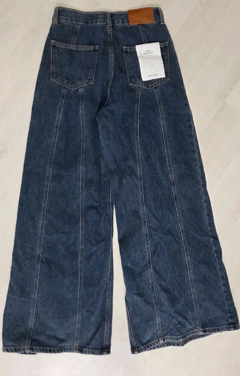 ムーン ワイド ピンタック デニム パンツ MERCADOAVALIA_COM_BR