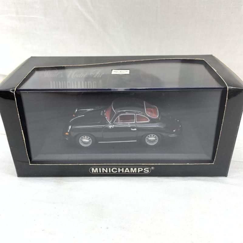 1 43 MINICHAMPS Porsche 356 Carrera2 黒 91