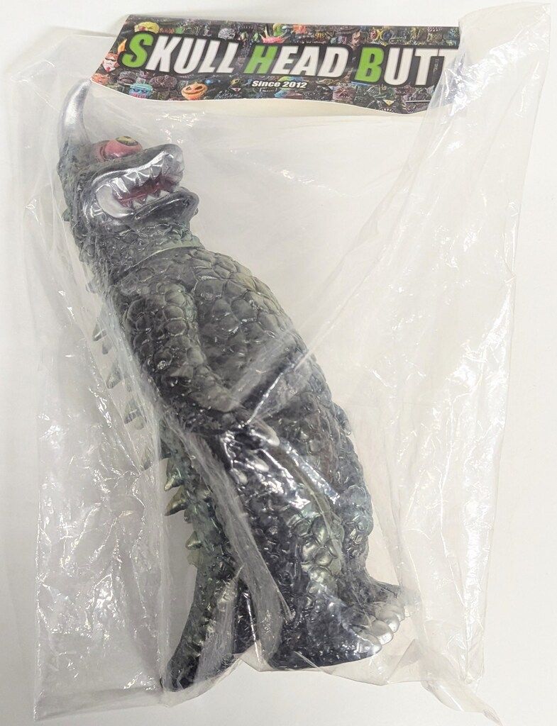 マーミット SKULL HEAD BUTT ザゴラ2号 黒成型/紫/銀塗装 SF87