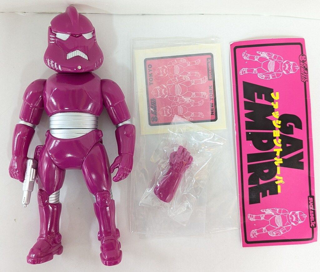 RX-NEMESIS SUCKADELIC ファッショントルーパー 紫成型 RX-NEMESIS SUCKADELIC ファッショントルーパー 紫成型/銀塗装 - メルカリ