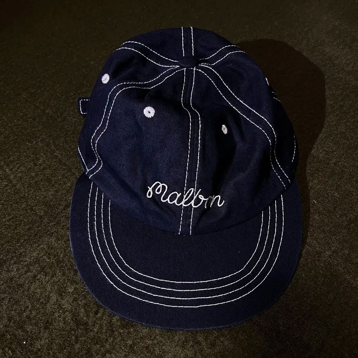 マルボン レタリング 刺繍 ベースボールキャップ