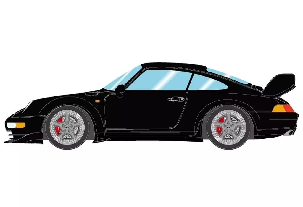 ミニカー 1 18 Porsche 911 993 Carrera RS 1995 Japan Ver. ブラック EML095F