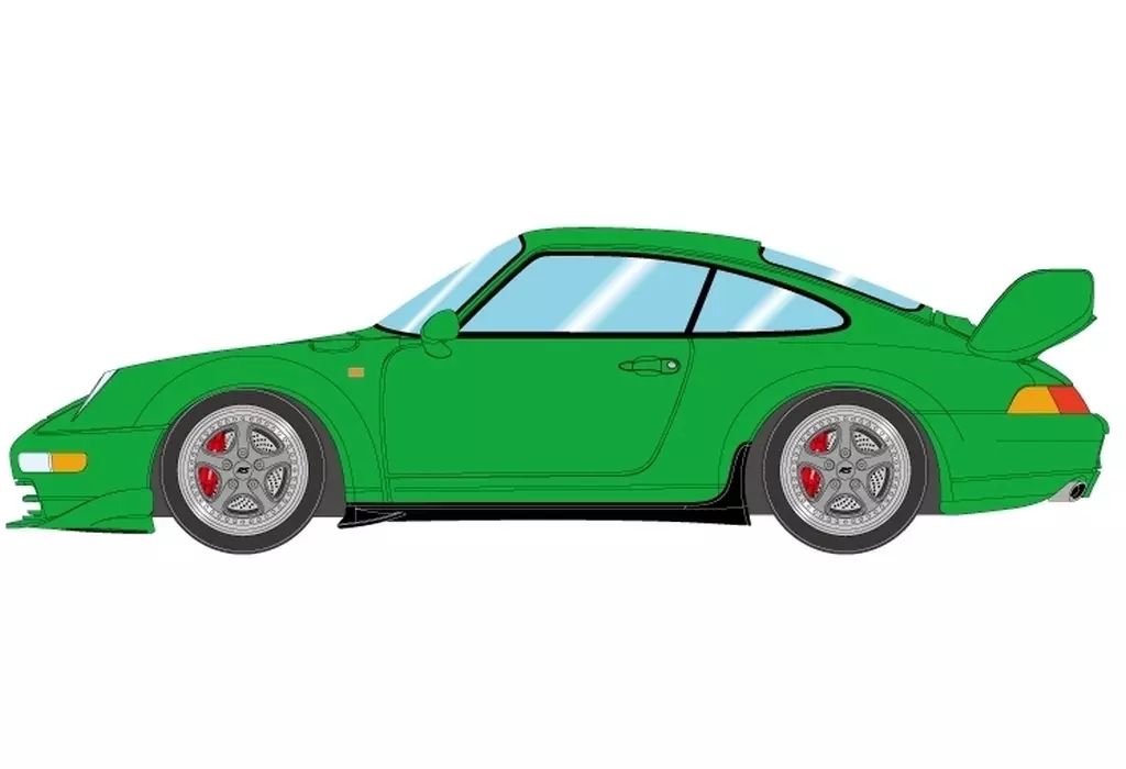 ミニカー 1 18 Porsche 911 993 Carrera RS 1995 Japan Ver. シグナルグリーン EML095G