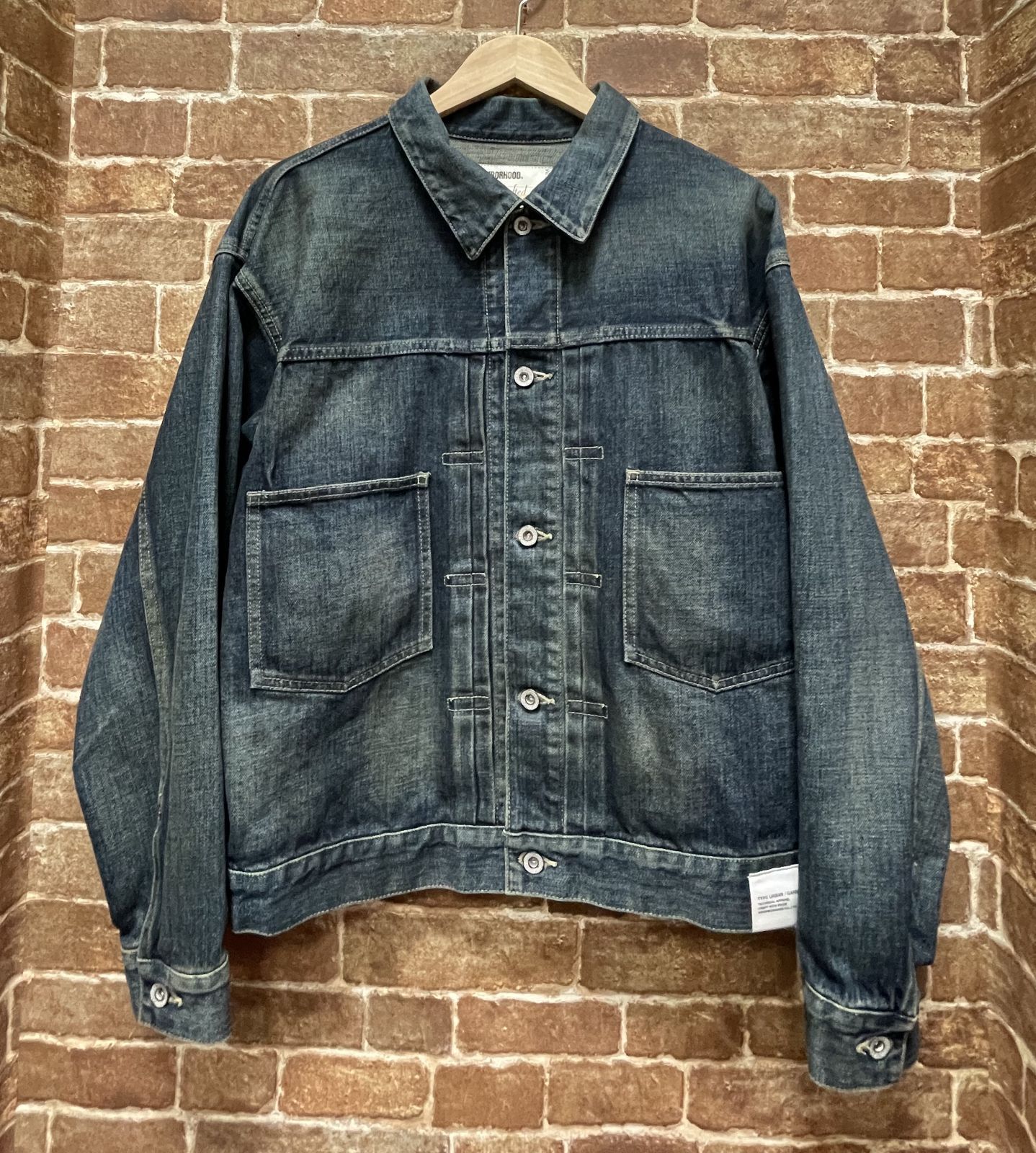 ジャケット・アウター 25SS WASHED DENIM TIPE-2 JACET ジャケット