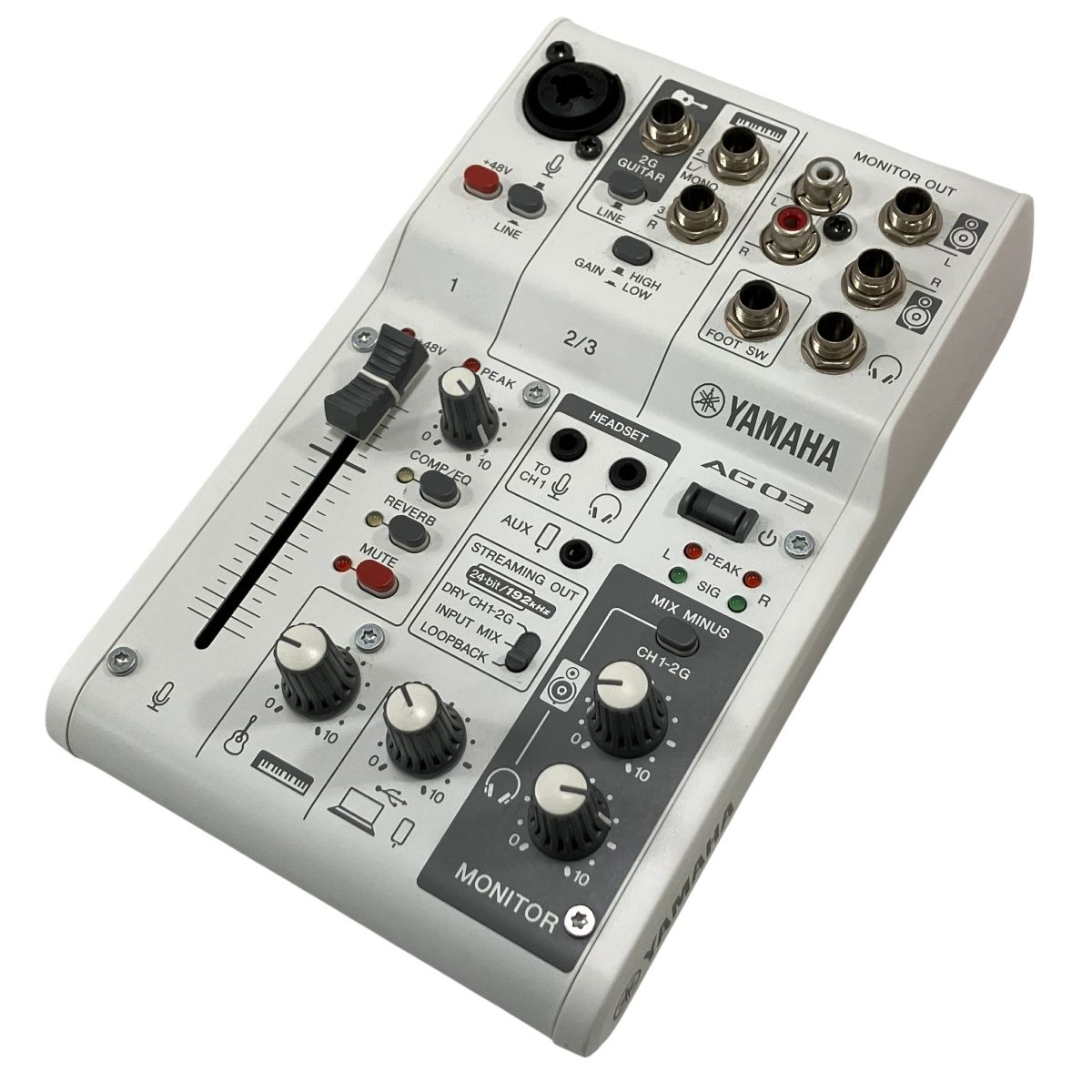 YAMAHA ヤマハ AG 03 mkII ミキシングコンソール ミキサー オーディオインターフェース
