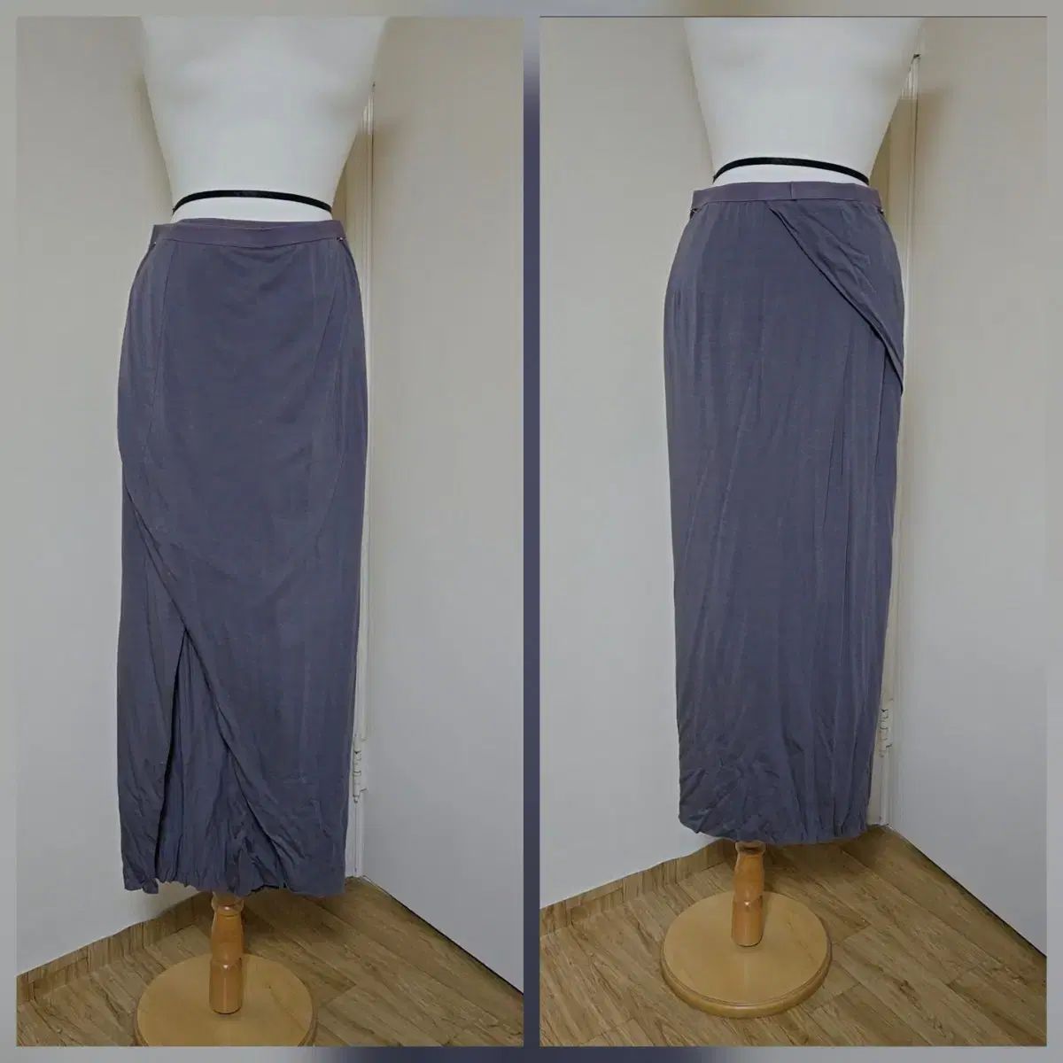 リックオウエンス RICK OWENS リー LEE ドレープ ドレープ ロング丈スカート ロング丈スカート 42