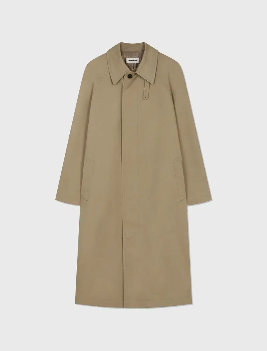 M 住民城 OVERSIZED CAR COAT_KHAKI BEIGE