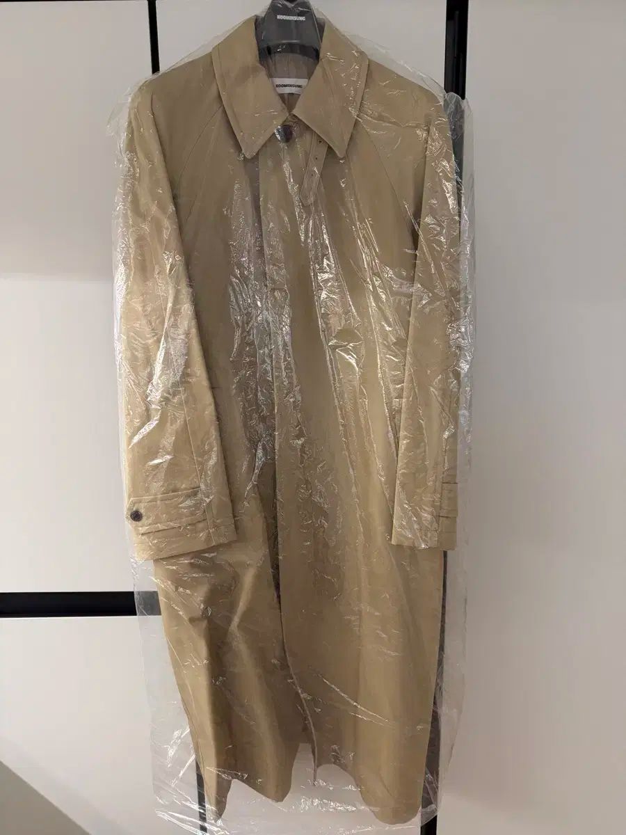 M 住民城 OVERSIZED CAR COAT_KHAKI BEIGE