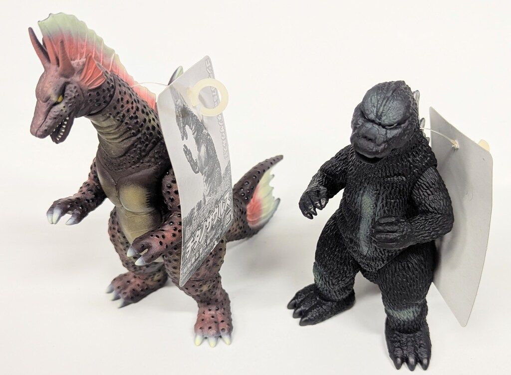 バンダイ ムービーモンスターシリーズ ゴジラ1975&チタノザウルス