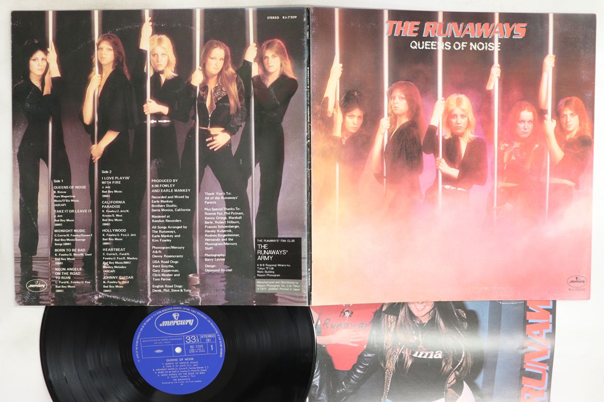 LP Runaways Queens Of Noise RJ7209 MERCURY /00400 - メルカリ