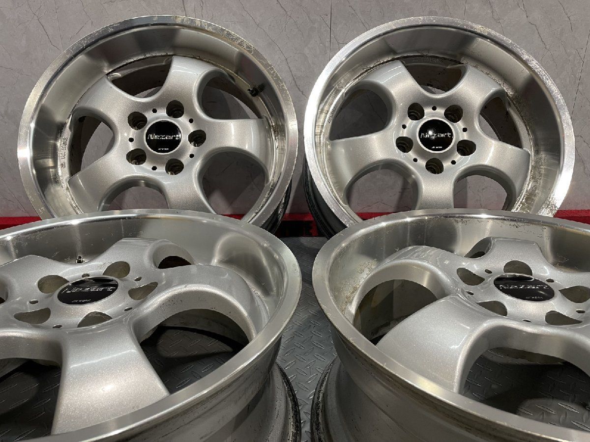WORK Nezart ワーク ネッツァルト 17インチ 4本 7 3 50 カップホイール ヴォクシー ノア レヴォーグ アテンザ等 MHZ 821