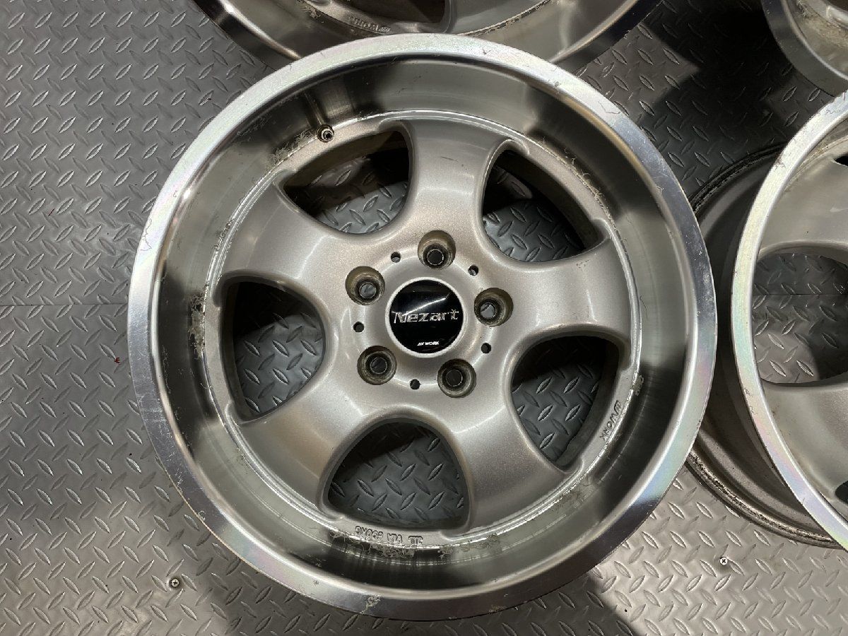 WORK Nezart ワーク ネッツァルト 17インチ 4本 7 3 50 カップホイール ヴォクシー ノア レヴォーグ アテンザ等 MHZ 821