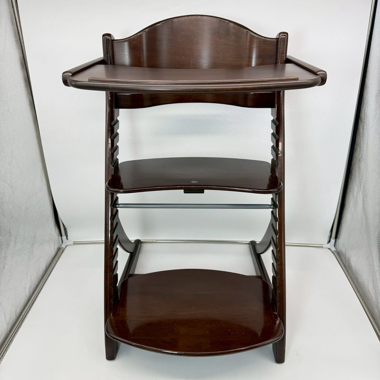 大和屋 すくすくチェア EN テーブル ダークブラウン イーエヌ ヤマトヤ yamatoya ベビーチェア ハイチェア