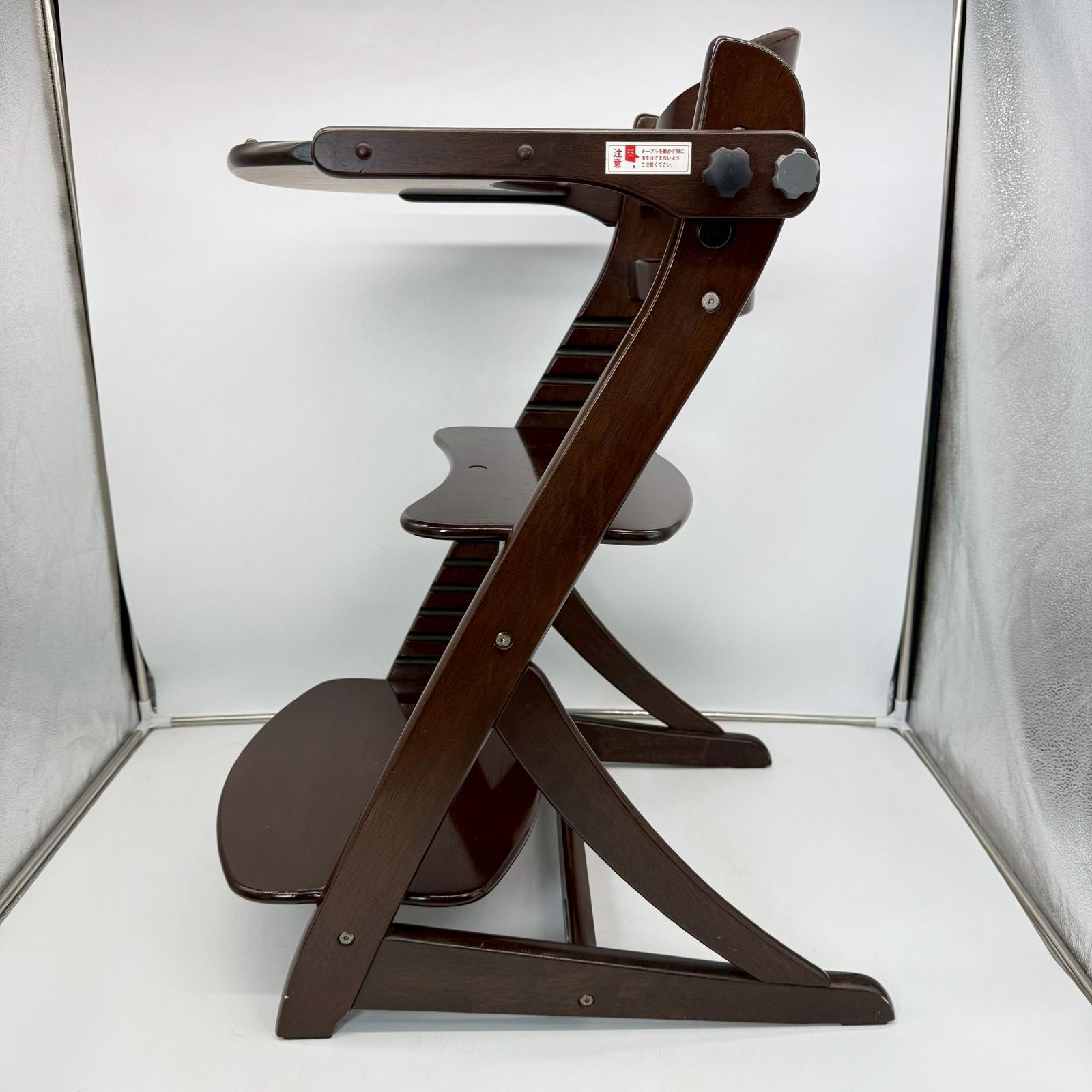 大和屋 すくすくチェア EN テーブル ダークブラウン イーエヌ ヤマトヤ yamatoya ベビーチェア ハイチェア