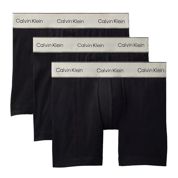 カルバンクライン ICON SUPER COTTON ボクサーブリーフ 3PK ブラック