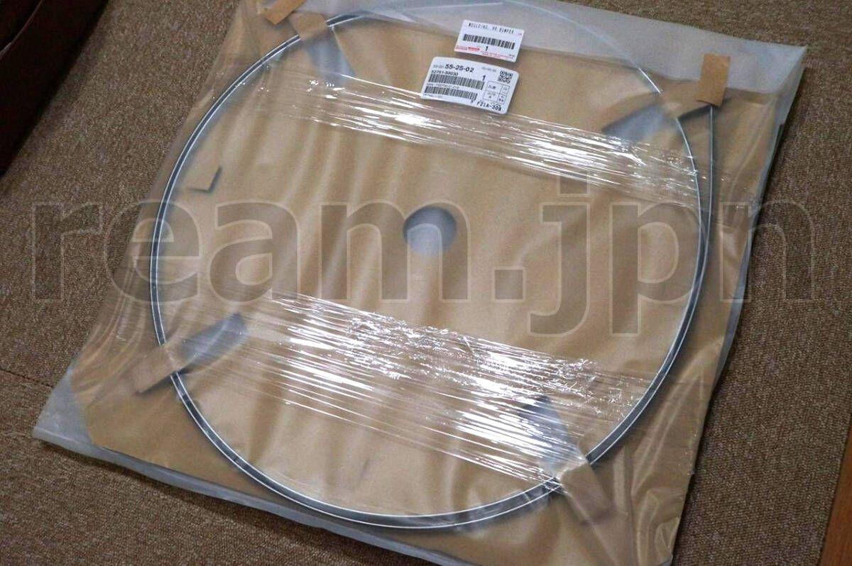 新品 セルシオ30後期 バンパー メッキモール トヨタ純正部品 フロント