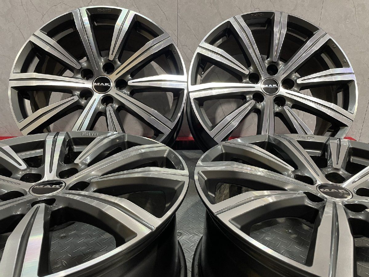 阿部商会 MAK マック バーミンガム 20インチ 4本 8 47 ナット必須 レンジローバー ディスカバリー等 MHA 629