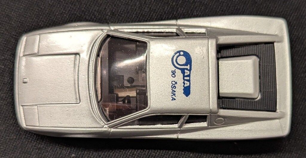 トミー トミカ JMAC関西特注 フェラーリテスタロッサ 銀色ボディ 91-2