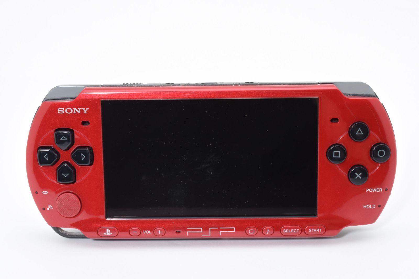 PSP-3000 ラディアントレッド 本体 動作品 プレイステーション ポータブル B1036
