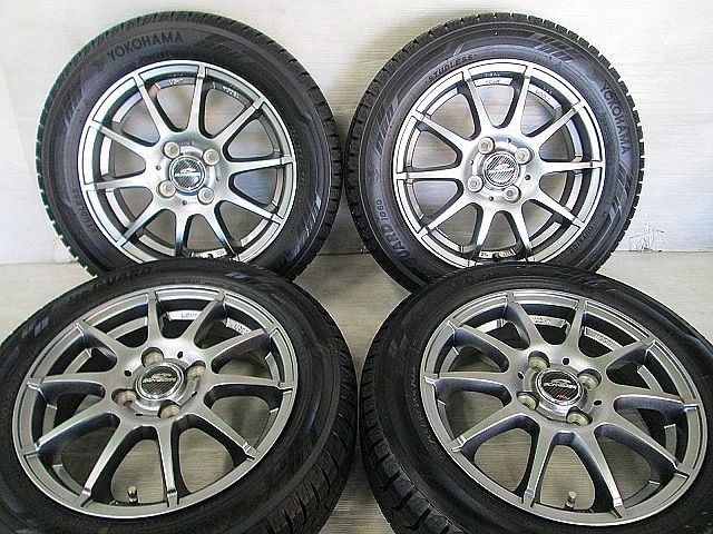 冬155 65 R 14 ヨコハマ A TECH SCHNDER ピクシス N BOX デイズ ルークス