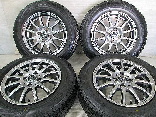 冬165 70 R 14 ブリヂストン INTER MILANO CLAIRE DG 12 アクア ヴィッツ パッソ ポルテ