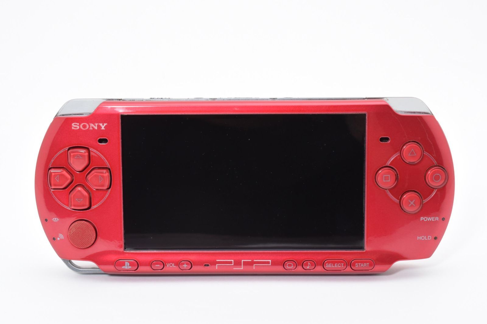 PSP-3000 ラディアントレッド 本体のみ 動作品 プレイステーション ポータブル B1037