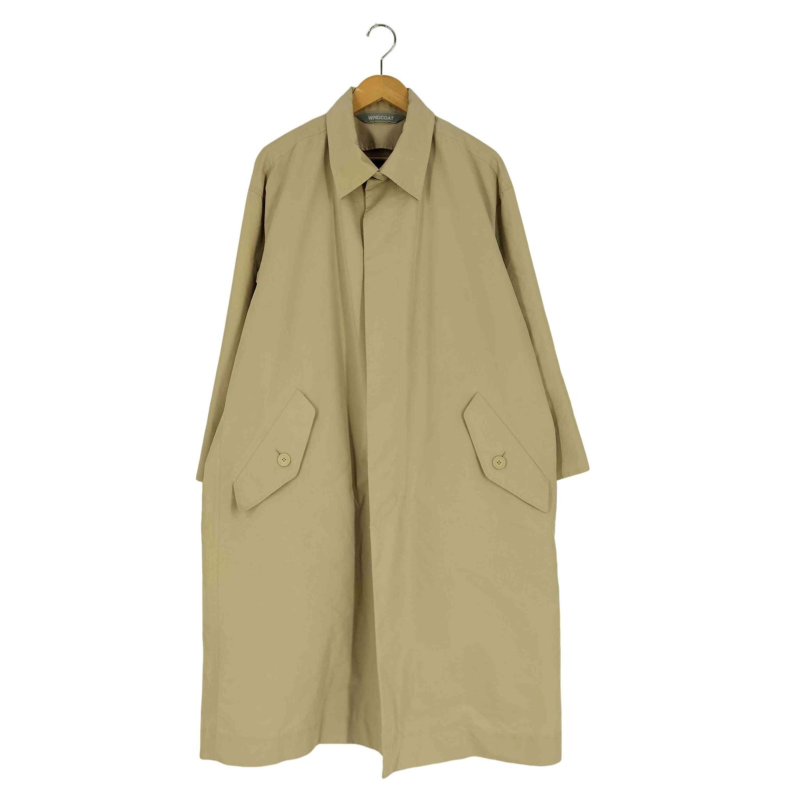 イッセイミヤケ ISSEY MIYAKE {{WIND COAT}} ライナー付き ステン