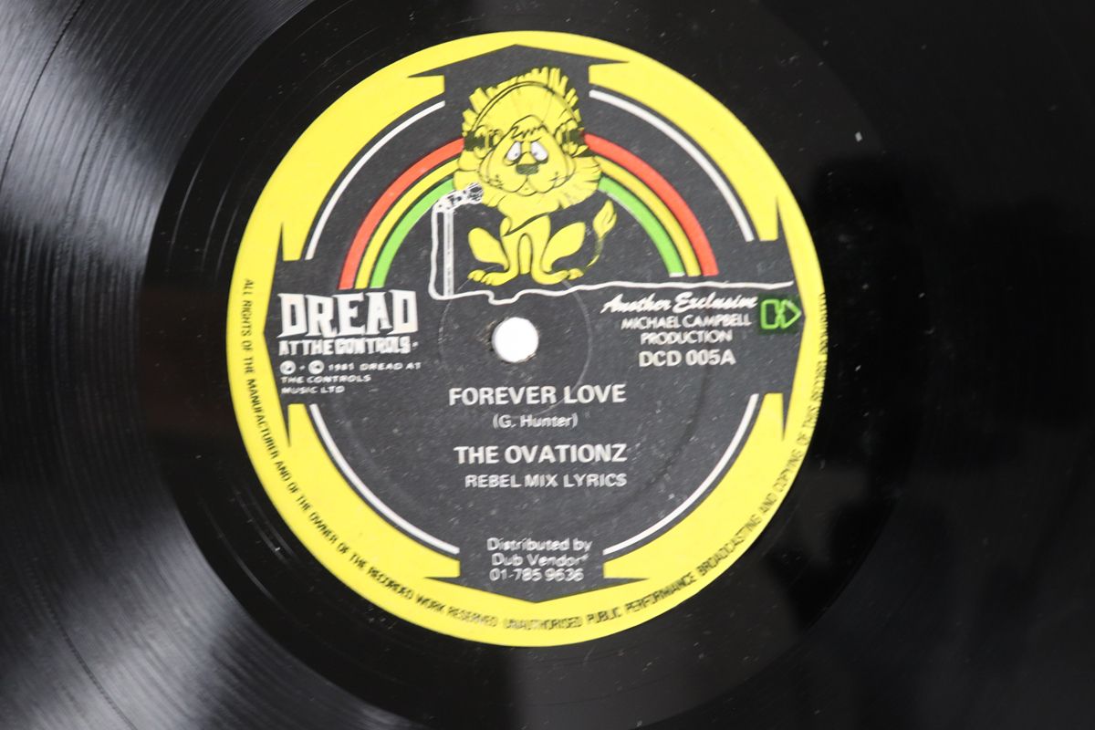 英12&rdquo; Ovationz, Sun-shine Forever Love / The Girl I Love DCD005 DREAD AT THE CONTROL /00250